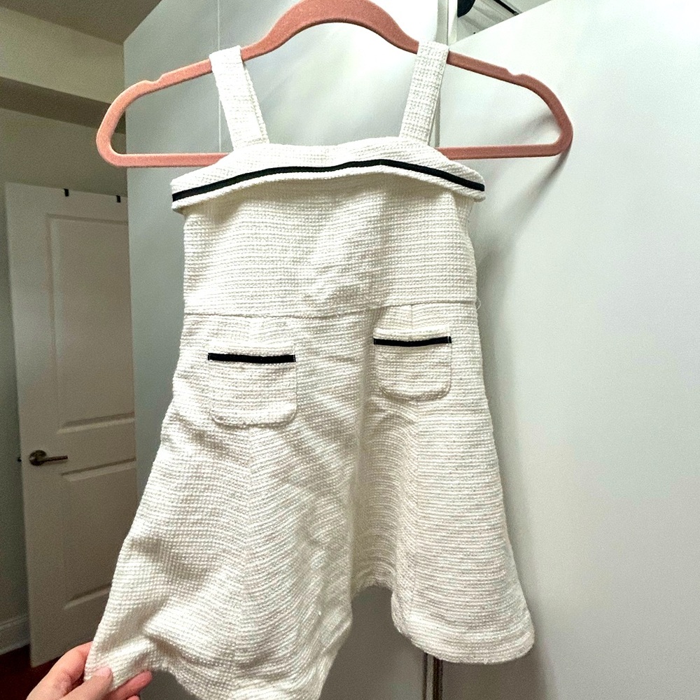 Stylish White Sailor dress by Janie and Jack